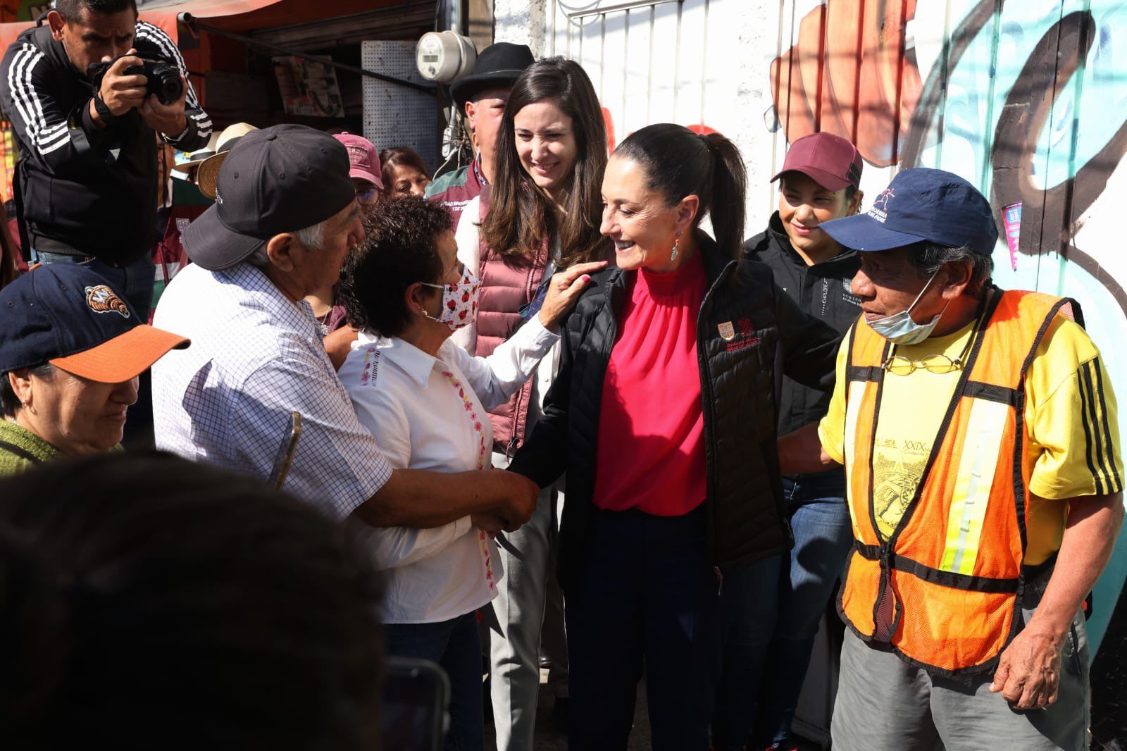sheinbaum continua recorridos
