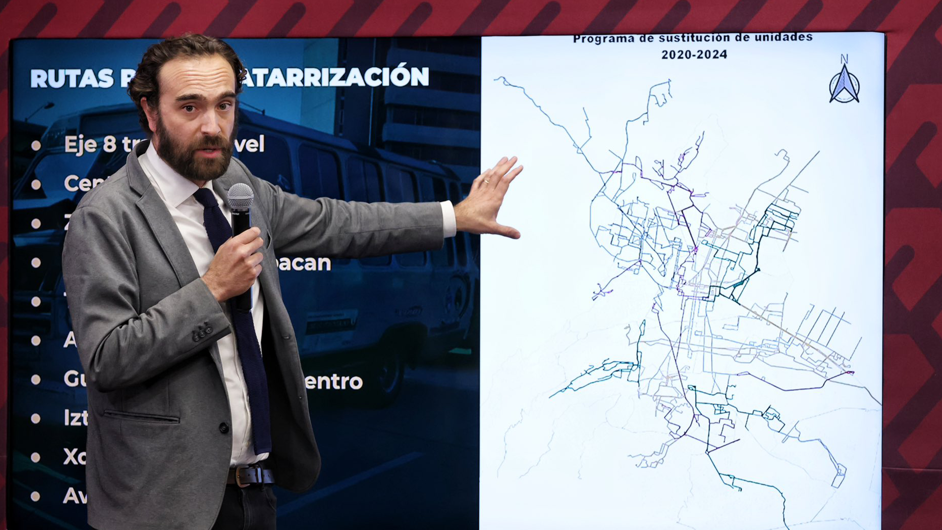 zonas que dejara de circular el transporte publico