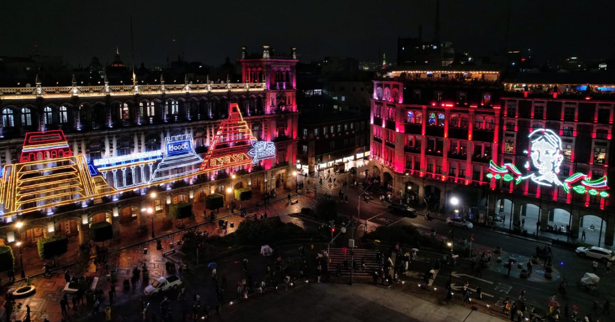 cdmx independencia zocalo concierto