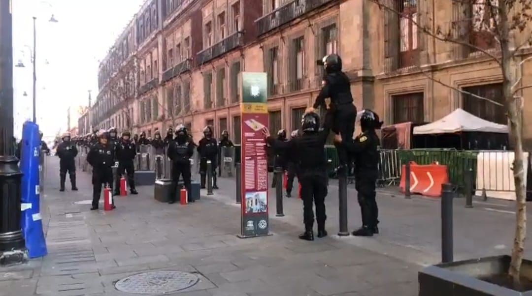 Se preparan autoridades capitalinas para marcha contra GN