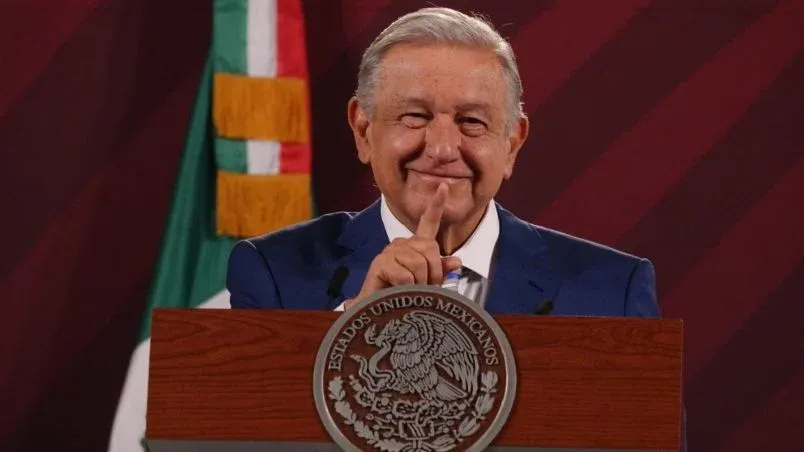 AMLO señala que el crecimiento de CDMX es hacia Hidalgo.