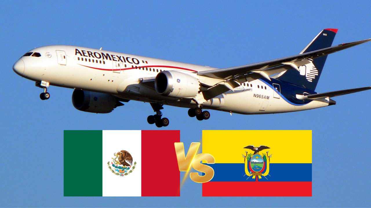 Aeroméxico anuncia suspensión de vuelos desde la CDMX a Ecuador tras crisis diplomática