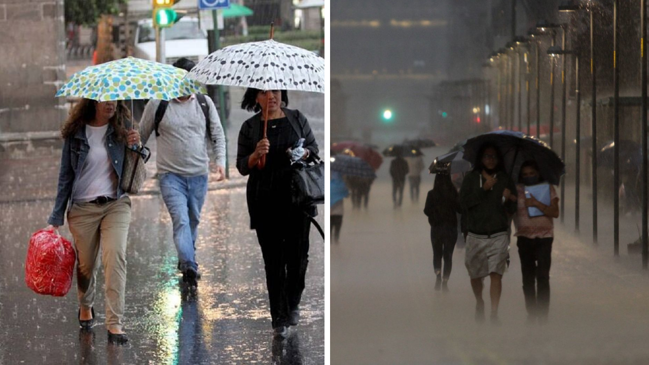 Hay probabilidad de lluvia y caída de granizo para la CDMX
