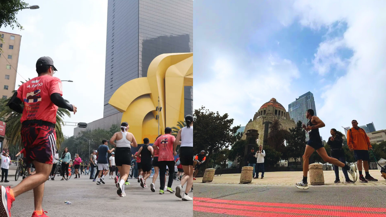 Video | Captan a corredor de maratón haciendo trampa; celebra y cruza la meta