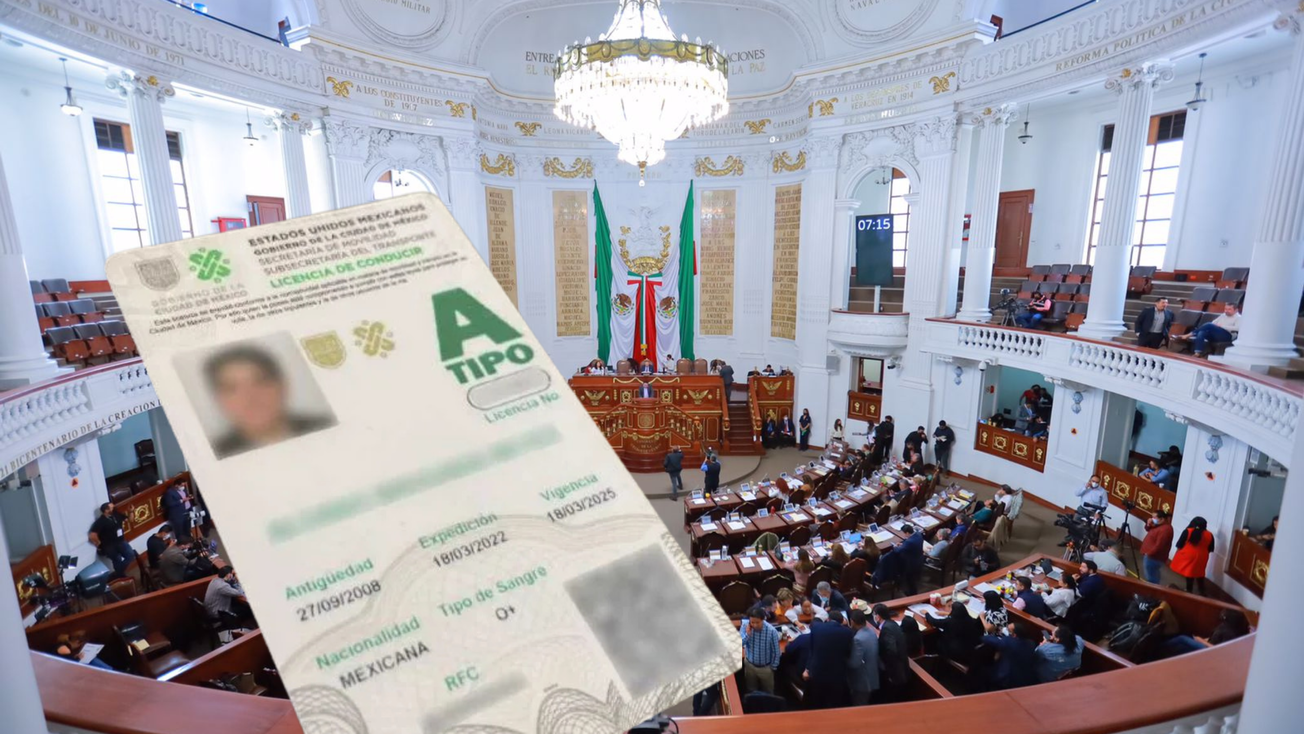Congreso de la CDMX aprueba licencia de conducir permanente
