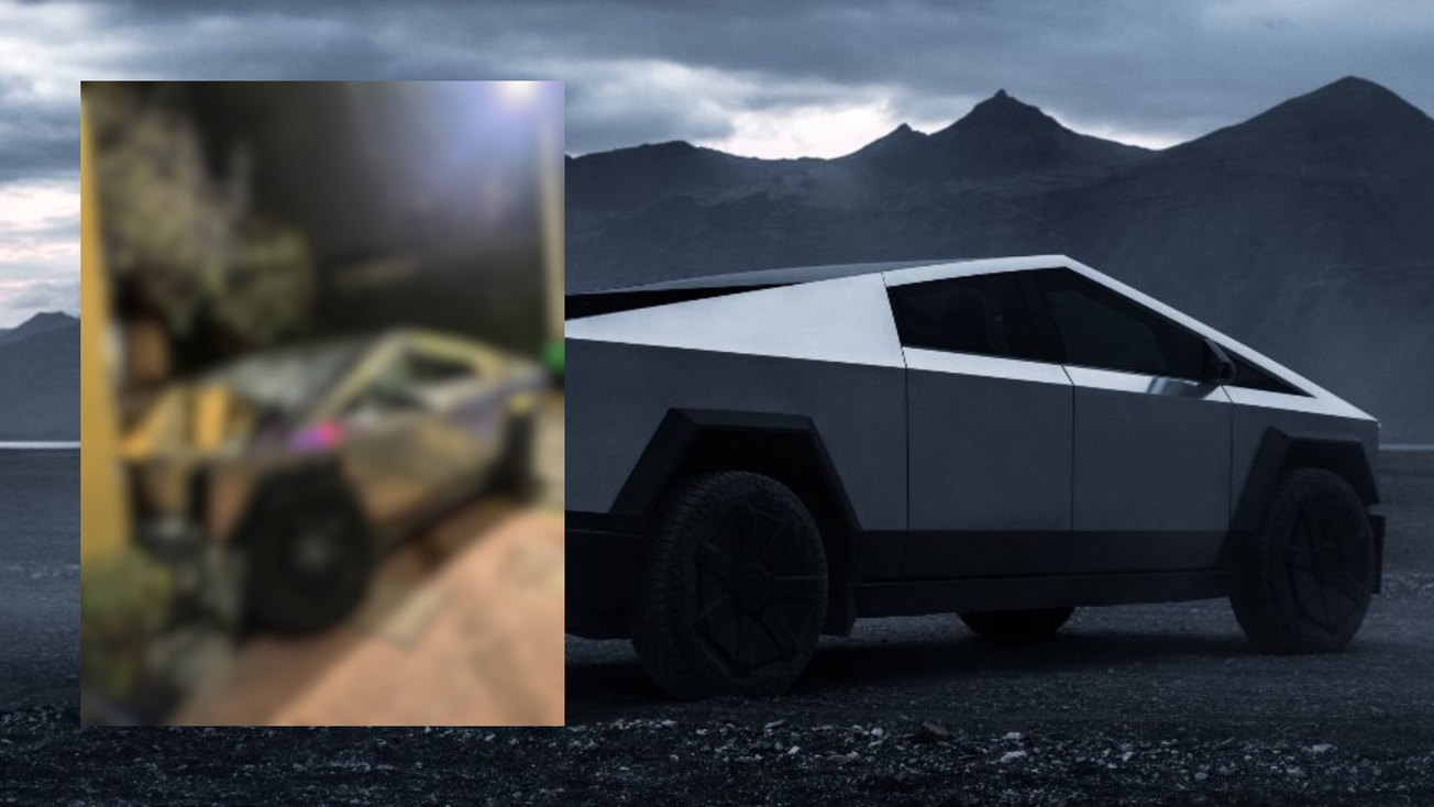 ¿Indestructible? Así quedó la Cybertruck que se estrelló contra una casa en CDMX