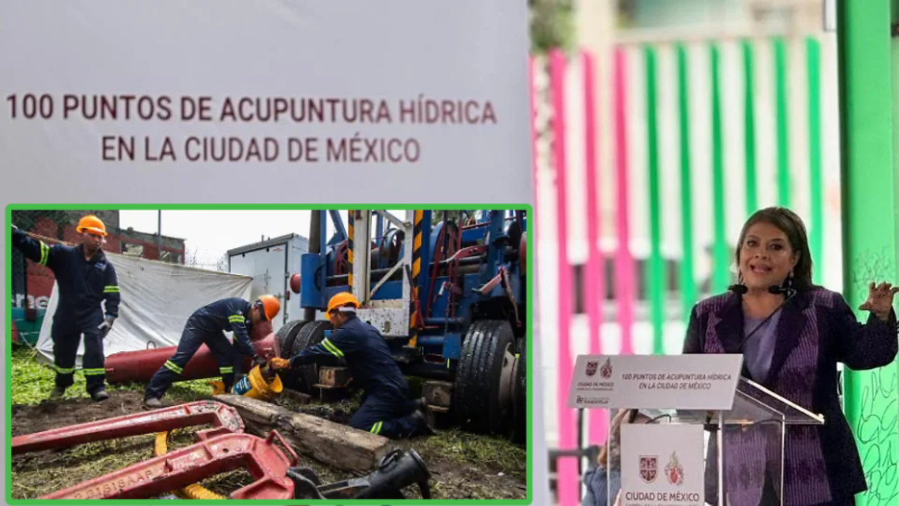 ¿Acupuntura hídrica? El nuevo proyecto en la CDMX