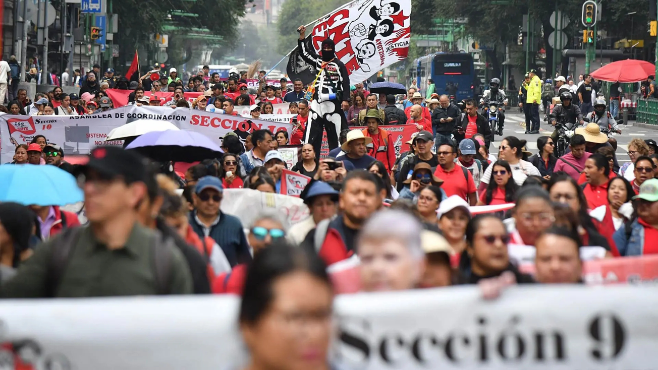 Anuncia CNTE megamarcha para el 17 de julio en CDMX