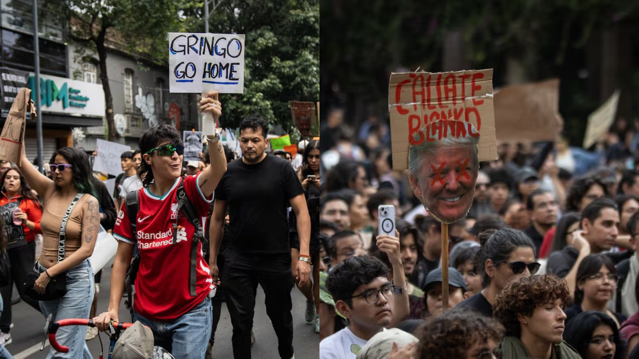 EU reacciona de forma burlona a marcha contra gentrificación en CDMX
