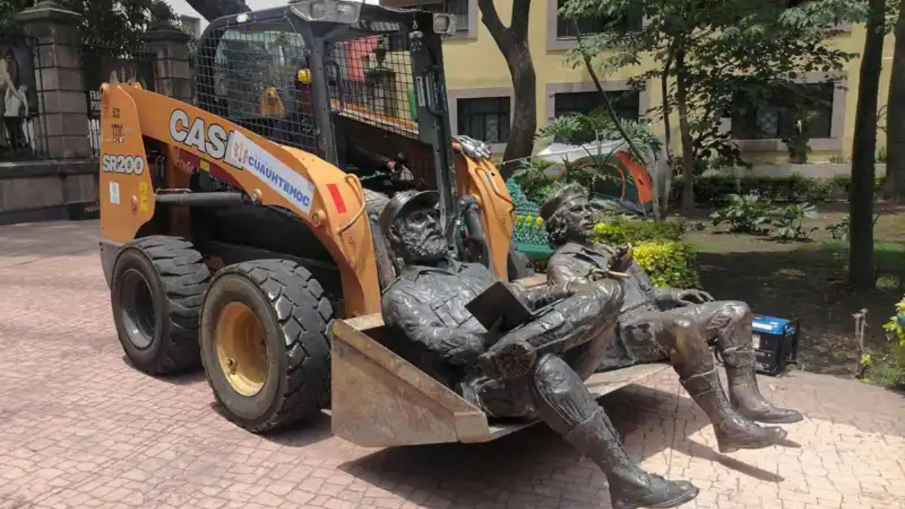 Recuperará CDMX esculturas de Fidel Castro y “Che” Guevara