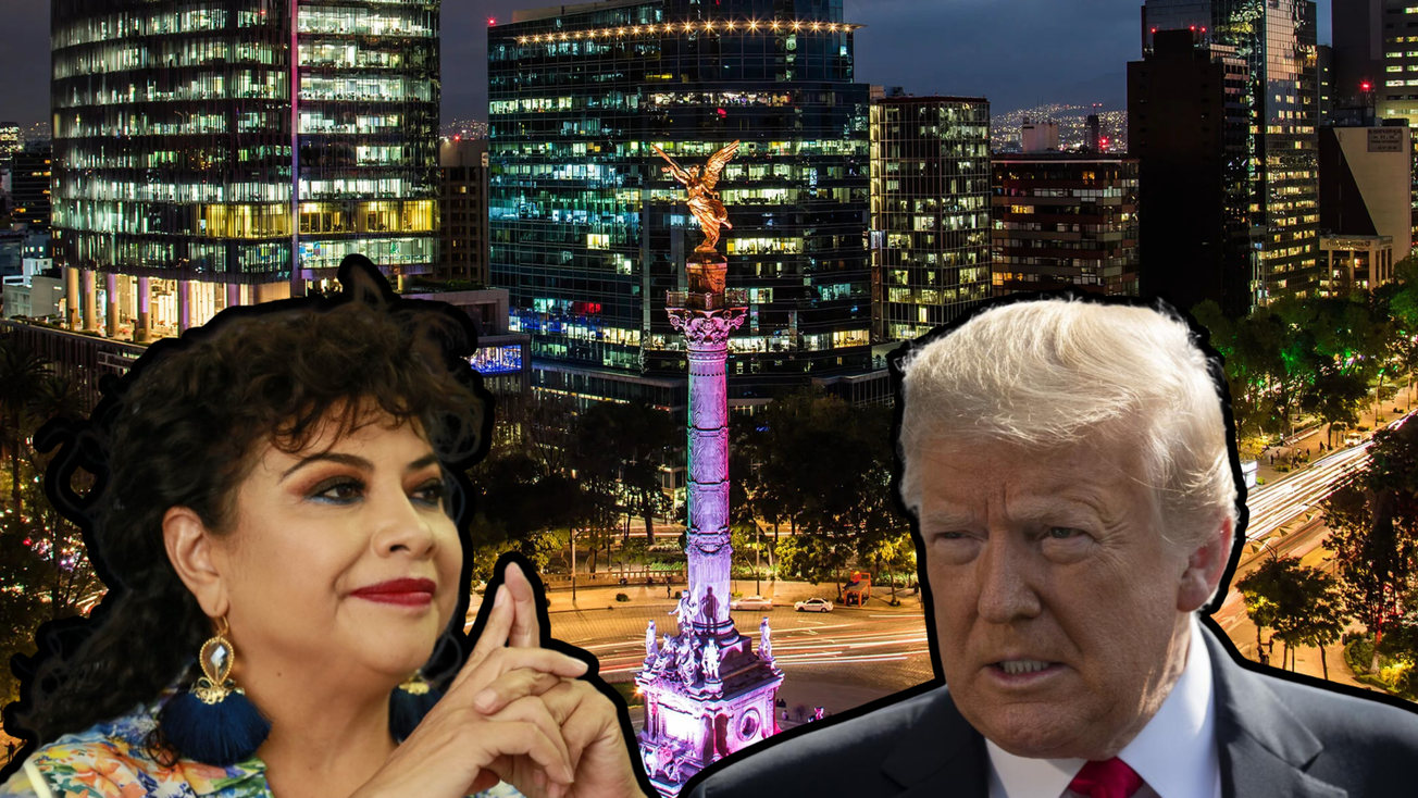 Trump critica a la CDMX, Sheinbaum y Brugada responden de manera contundente