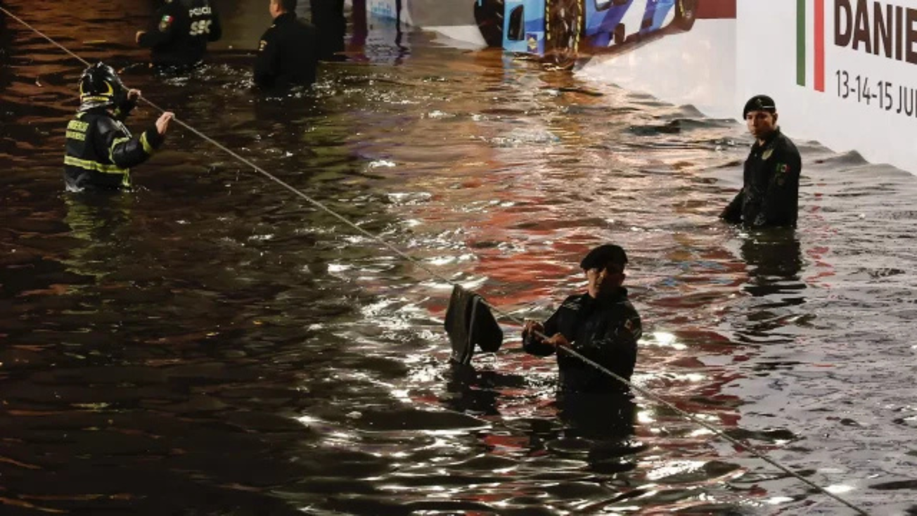 Cayeron más de 12 mil albercas olímpicas de agua: Brugada sobre lluvias históricas