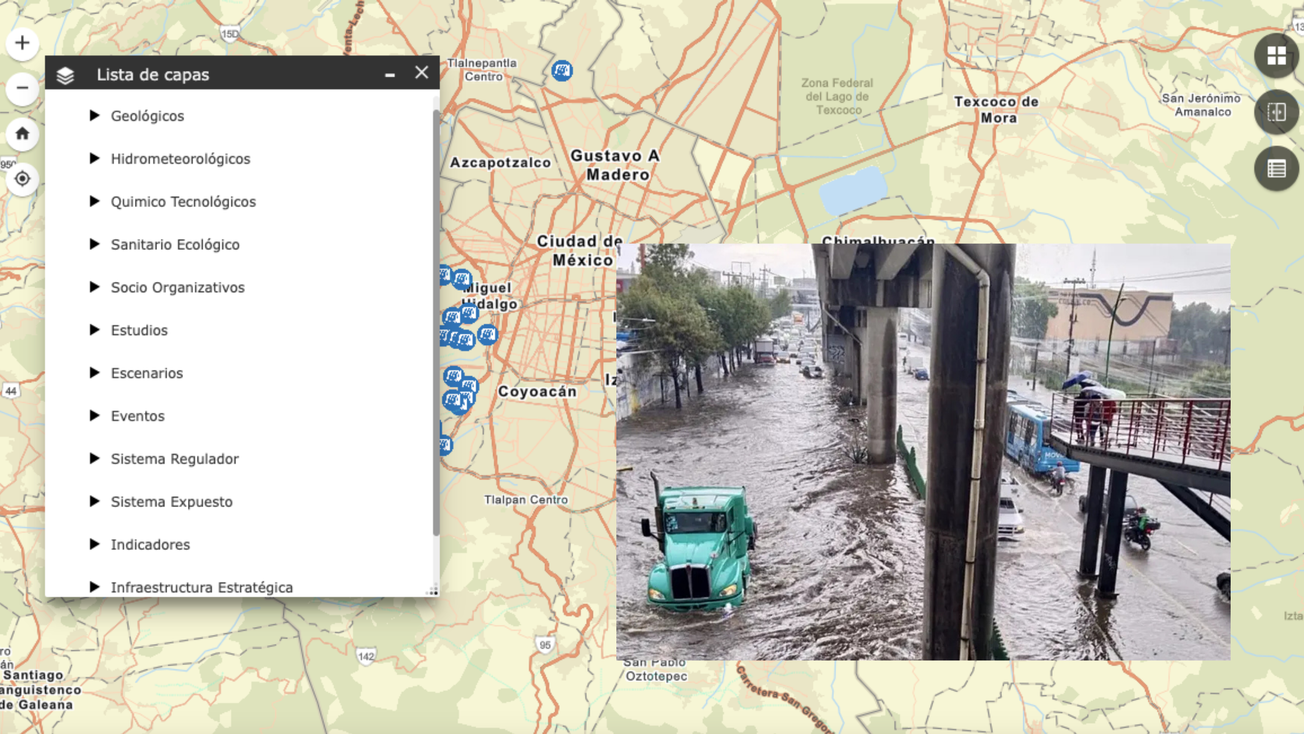 Presentan Atlas de Riesgos de la CDMX