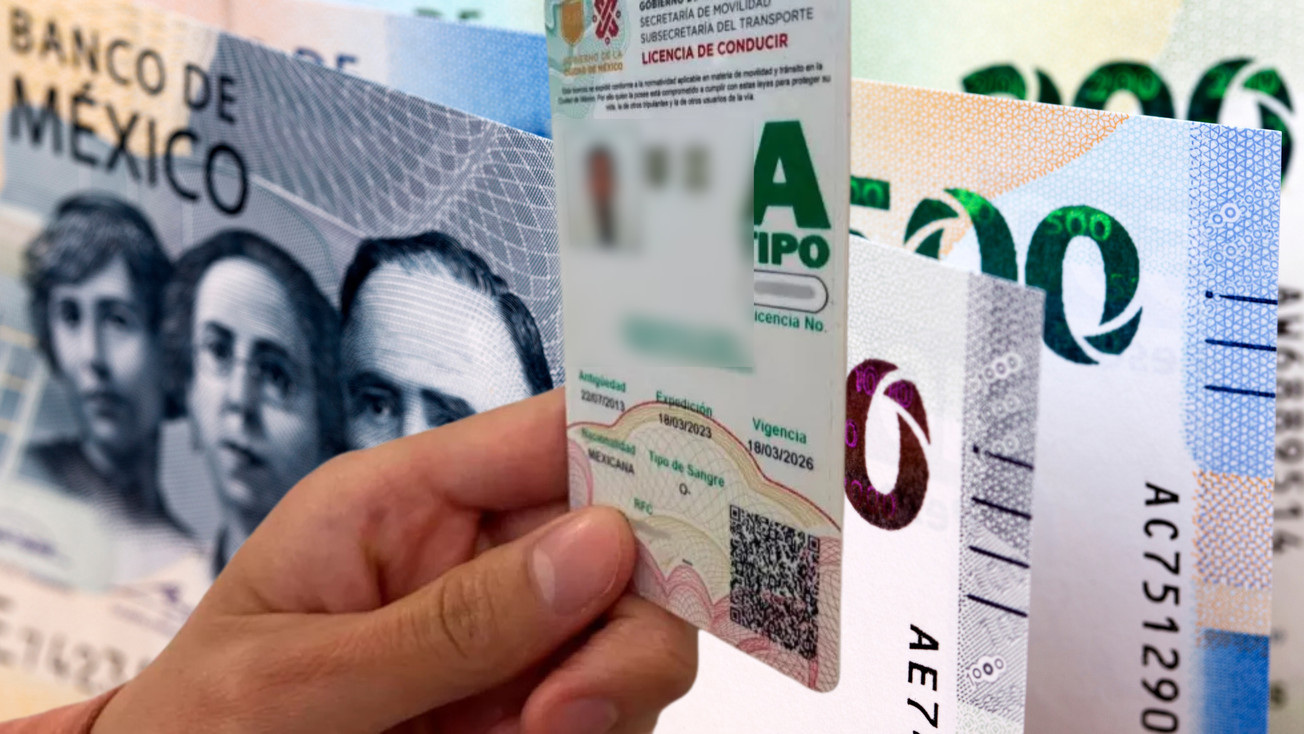 ¿Cuánto costará la licencia permanente en CDMX en 2026?