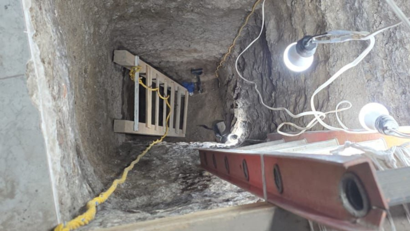 Hallan profundos túneles para huachicol en la Miguel Hidalgo