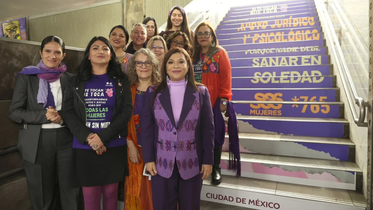 Lanza CDMX campaña "Si te tocan, nos toca" contra violencia de género
