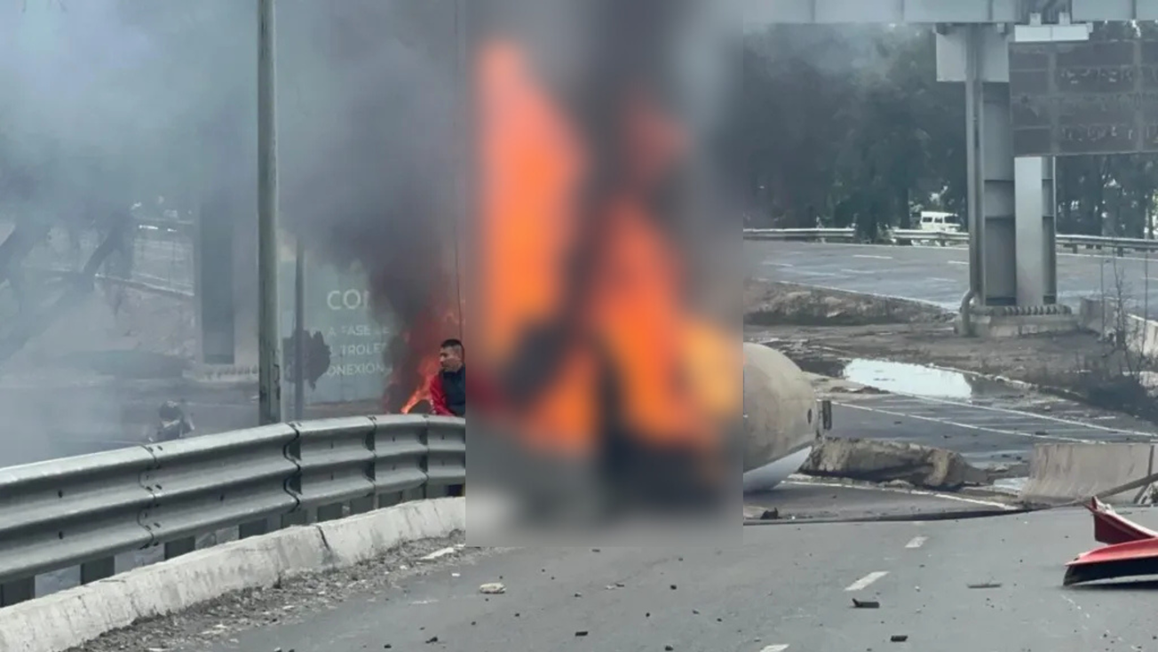 Avance del 90% en reparación del daño por explosión de pipa en CDMX