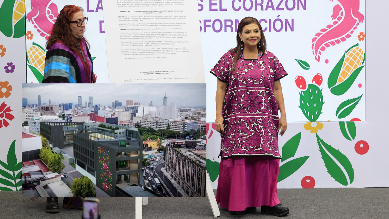 Construirán en CDMX la Universidad de las Artes para hasta 4 mil estudiantes
