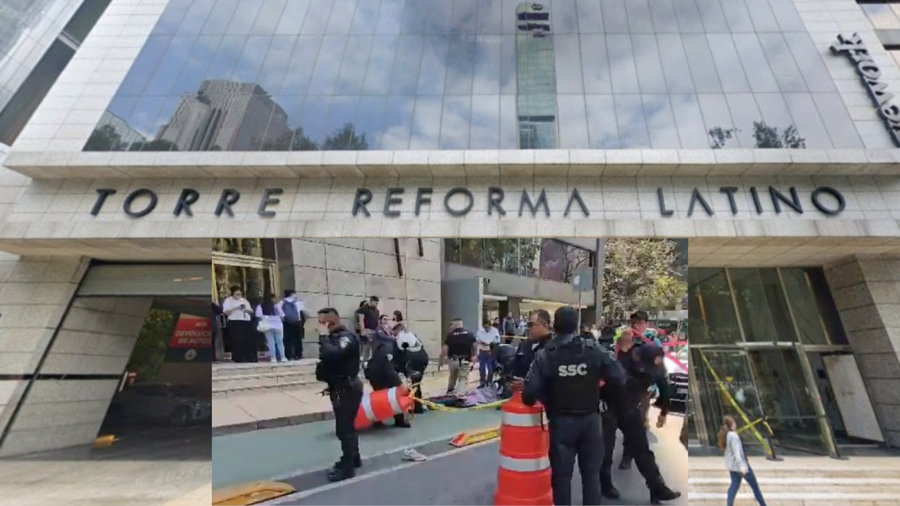 Pierde la vida tras caer de un piso 11 en Reforma